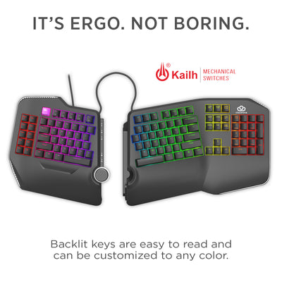 Cloud Nine C989 ErgoFSK Ergonomic Mechanical Split-Keyboard