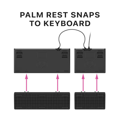 Palm Rests - C979 ErgoPRO Keyboard