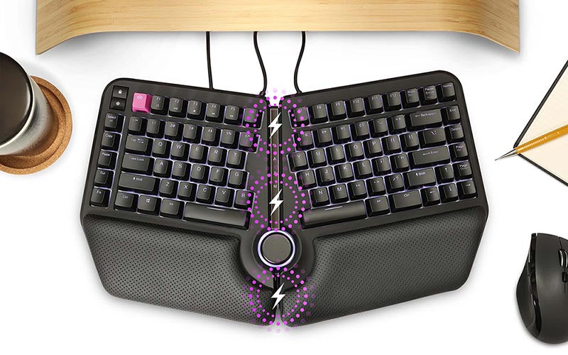 Cloud Nine ErgoTKL Ergonomic Split Mechanical Keyboard - Cloudnine  Ergonomic Solutions