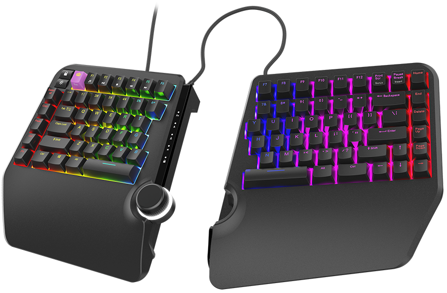 Cloud Nine ErgoTKL Ergonomic Split Mechanical Keyboard - Cloudnine ...