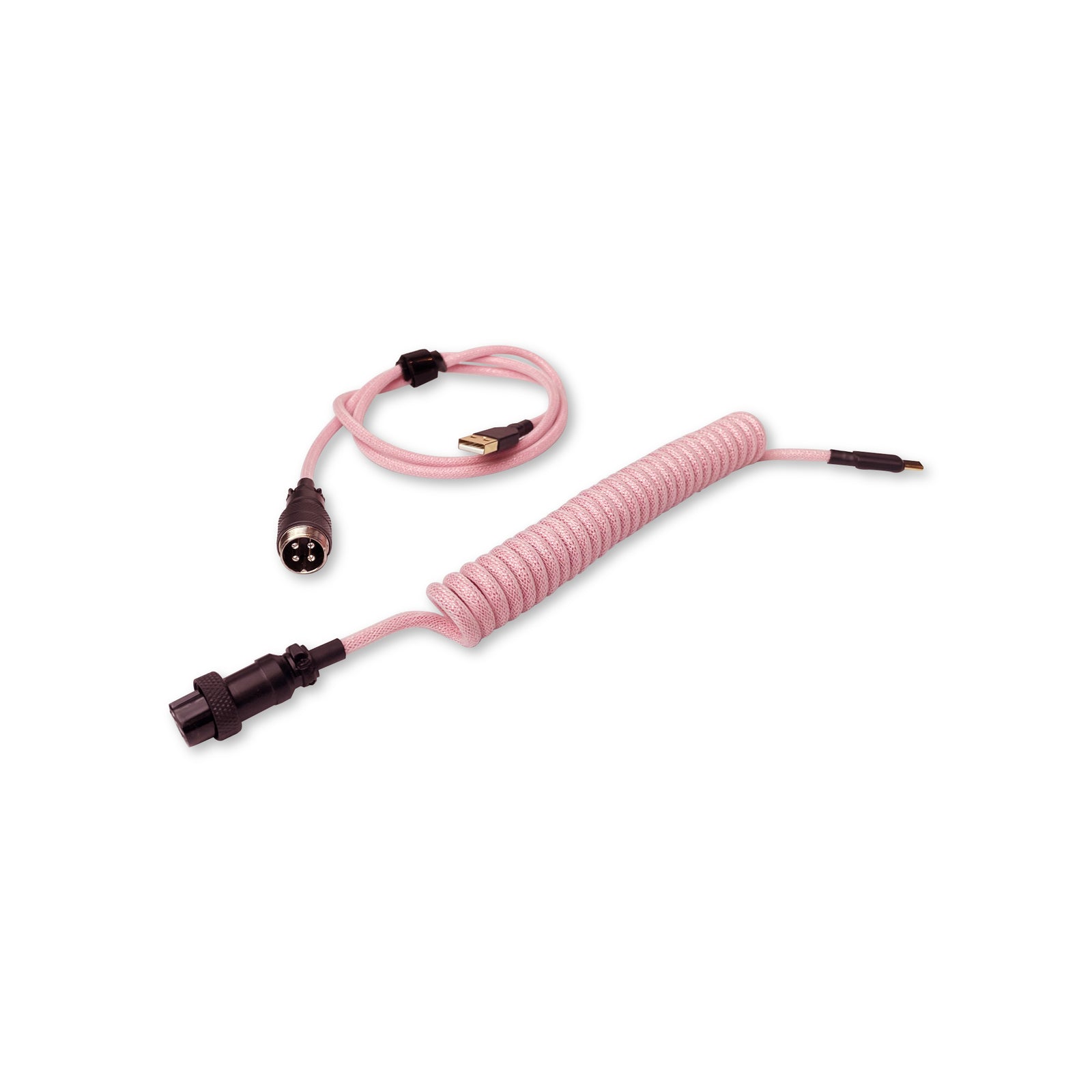 Aviator GX16 Coiled Custom Mechanical Keyboard Cable